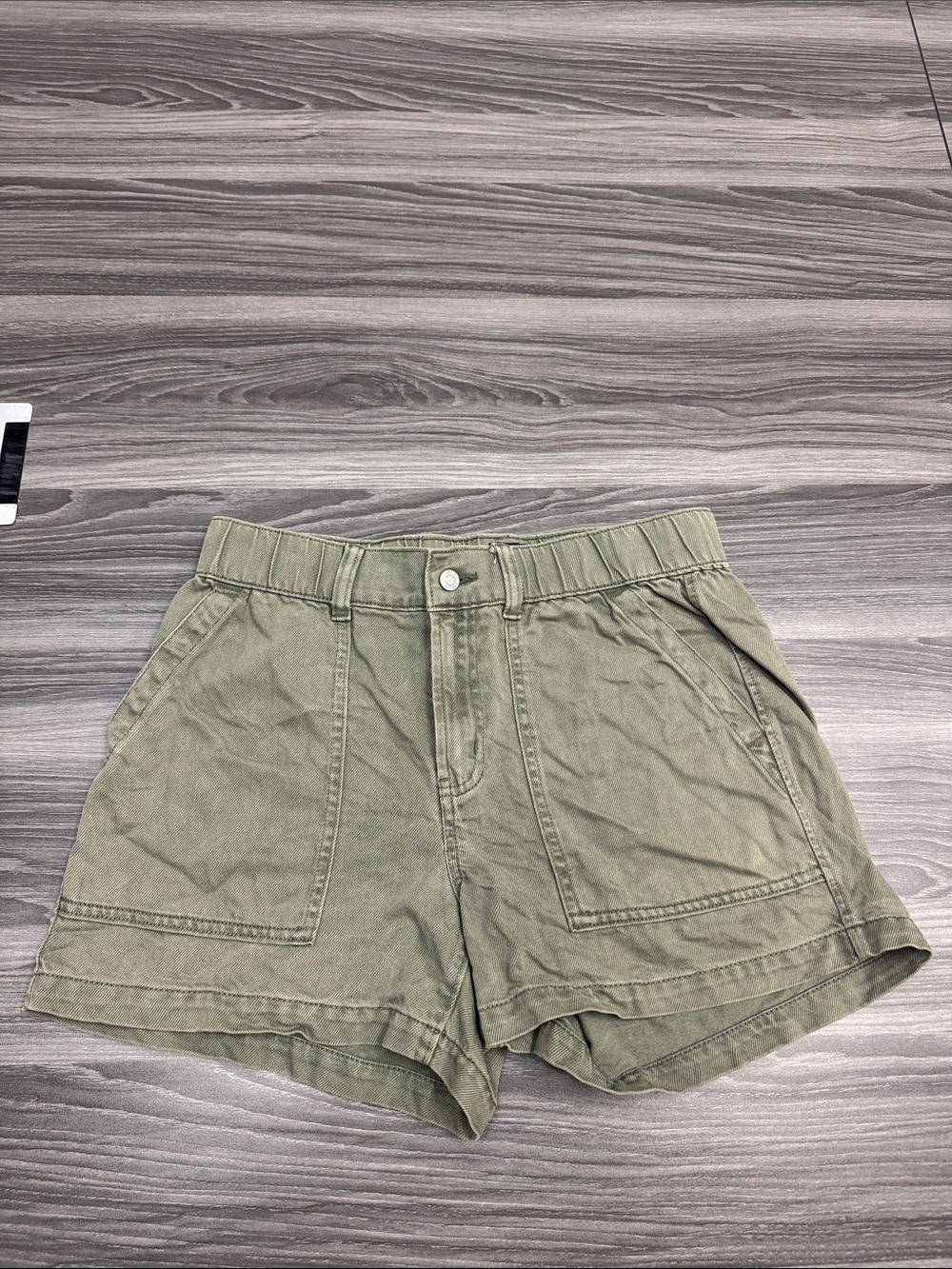 GAP Olive Green Utility Bermuda Shorts